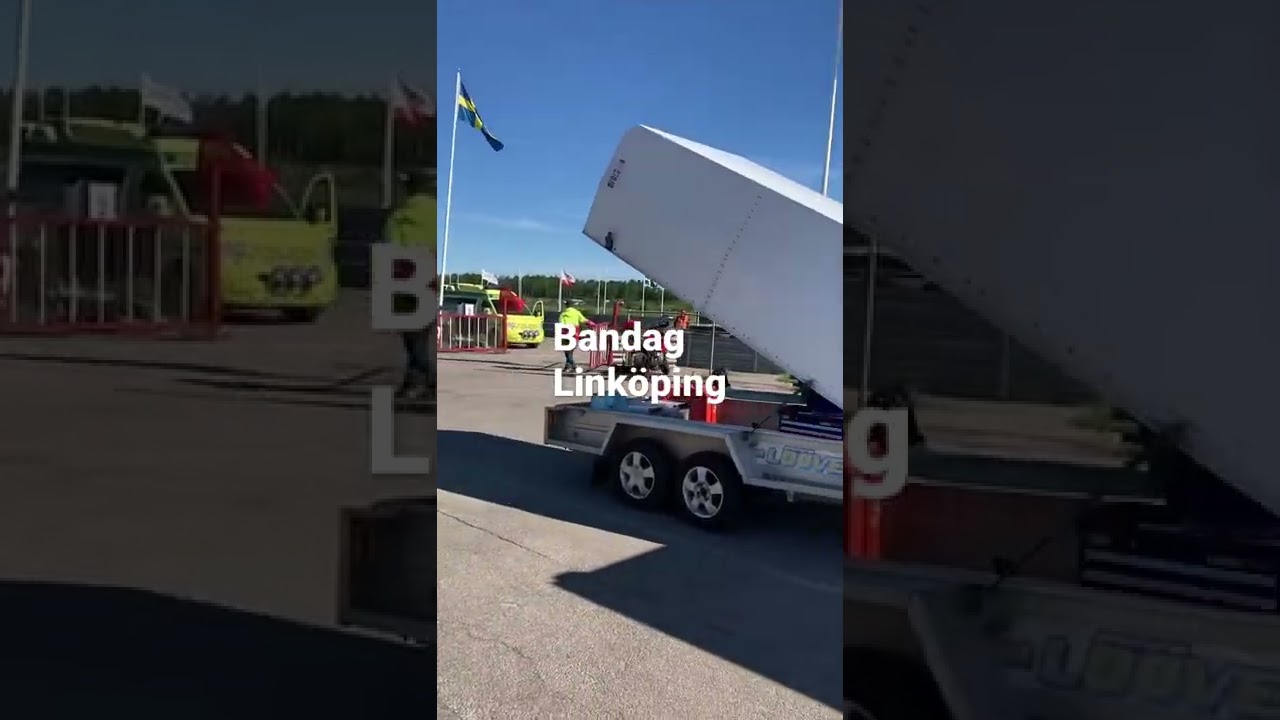 Bandag i Linköping. Vi kör med 3 hojar idag